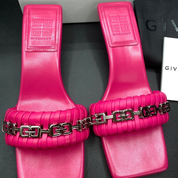 Authentic Women’s G Woven Leather Sandals SIZE 7 NWB - Picture 5 of 11